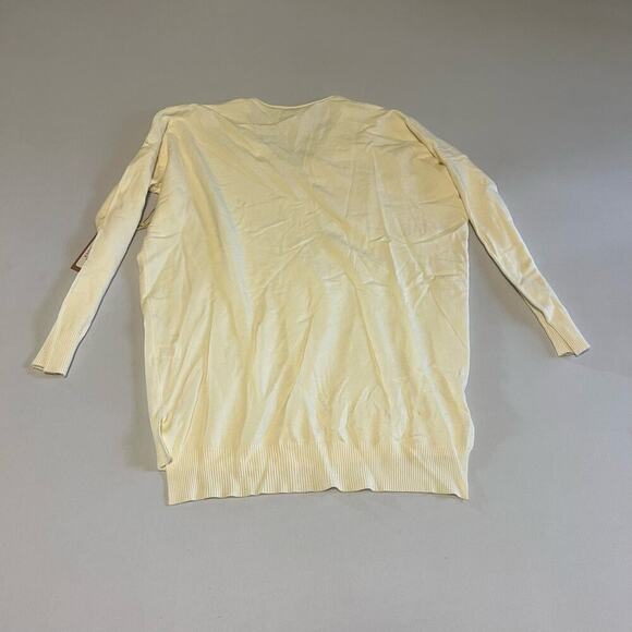 dreamers by debut pure heart pullover sweater in ivory S/M - Picture 1 of 8